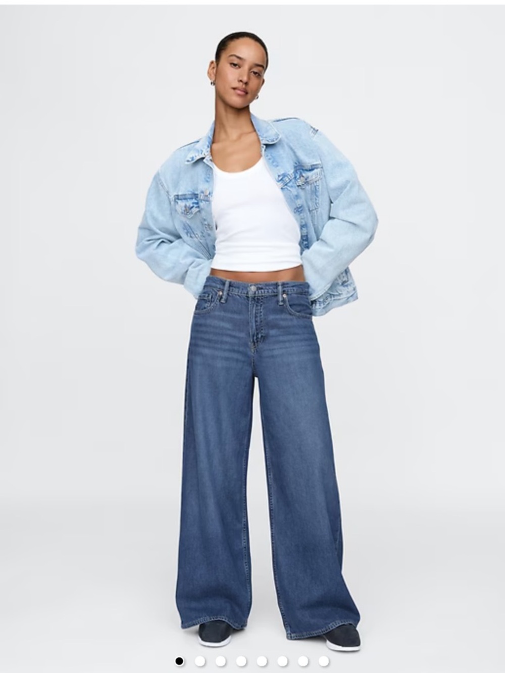 NWT GAP Mid Rise UltraSoft Baggy Jeans